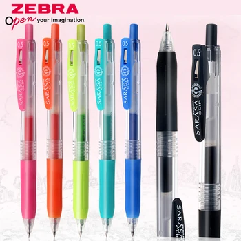 1 шт. Многоцветная гелевая ручка Zebra SARASA JJ15 Juice, принадлежности для письма для студентов, 0,5 мм 20 цветов Изображение
