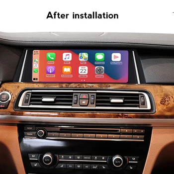 10,2-дюймовый автомобильный мультимедийный плеер Android с навигацией BT для BMW 7 серии F01 F02 2009-2015 NBT CIC Изображение