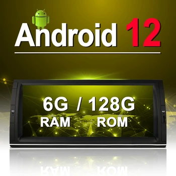 10,25-дюймовая система Android 12 для MW 5 серий E39, E38 DVD GPS Навигация Мультимедиа DAB + Изображение