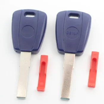 10 шт./лот Сменный чехол для ключа-транспондера для Fiat SIP22 Blade Можно установить чип Изображение