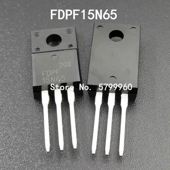10 шт./лот транзистор FDPF15N65 15N65 TO-220 650V 16A Изображение