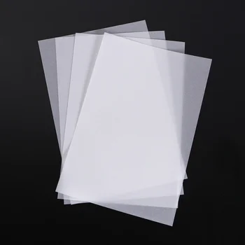 100 листов пергаментной бумаги Листы бумаги для рисования Детские кальки для рисования Цветная пергаментная бумага Бумага для комиксов Белая бумага Изображение