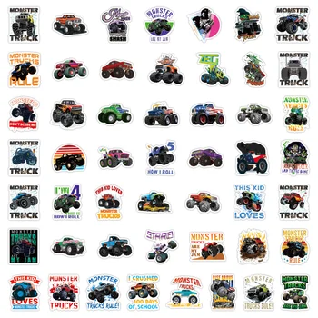 100 шт., наклейки Game Monster Racer XXL, Граффити для ноутбука, багажа, Скейтборда, гитары, наклейки Morax Eula Klee, игрушки Изображение