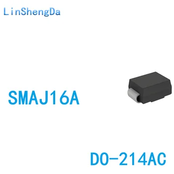 10ШТ SMAJ16A P6SMAJ16A Однонаправленный диод подавления переходных процессов TVS DO-214AC Изображение