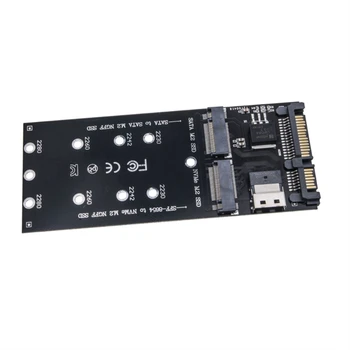 .2 Адаптер M2 NVME SSD для SFF-8654 Конвертер 22Pin в M2 плата расширения для настольных ПК Материнская плата AXFY Изображение