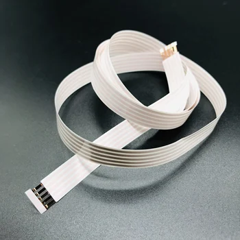 (2 шт.) 5-контактный кабель шириной 9,4 мм.длинный 750 мм плоский ленточный кабель ffc подушки безопасности Изображение