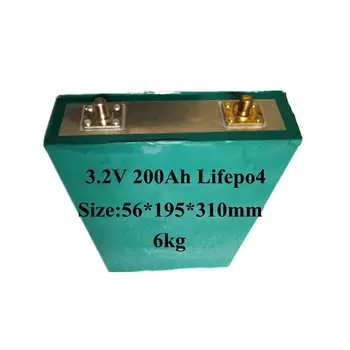 200Ah Перезаряжаемая Модель Литий-ионной батареи LiFePO4 3.2V 200Ah для EV/UPS/BMS/Хранения энергии/солнечной Энергетической системы Изображение