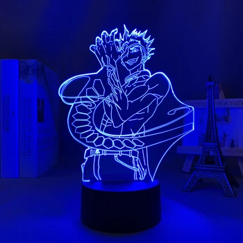 3d Светодиодная лампа с аниме-фигуркой Deadman Wonderland Киемаса Сендзи для украшения детской спальни, ночник, подарок, декор комнаты, настольная лампа Изображение