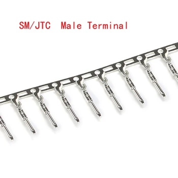 500 шт./лот JST штекерный разъем SM клеммные разъемы Корпус провода кабеля обжимные штифты Изображение