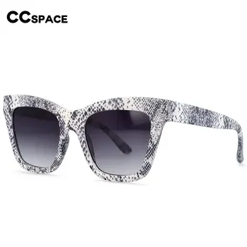 53929 Новые очки в большой оправе, винтажные очки, солнцезащитные очки, модные женские очки Uv400 Изображение