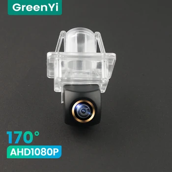 GreenYi 1080P HD 170 ° Камера Заднего Вида Автомобиля Для Mercedes Benz C Class W204 2007-2014 Задний Ход 4-контактный Датчик Парковки Автомобиля AHD Изображение