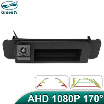 GreenYi 170 ° 1080P HD AHD Камера Заднего Вида Автомобиля Для Автомобиля Mercedes Benz C Class CLA W205 W117 Изображение
