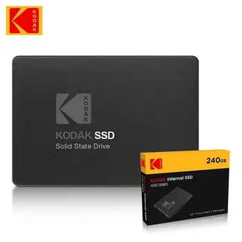Kodak X120 PRO SSD Накопитель HDD 2,5 Жесткий диск SSD 120 ГБ 1 ТБ 512 ГБ 128 ГБ 256 ГБ HD SATA Диск Внутренний Жесткий диск для Портативного Компьютера Изображение