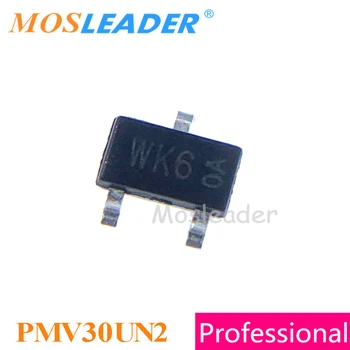 Mosleader PMV30UN2 SOT23 3000PCS 20V 3A 5.4A N-Канальный Сделано в Китае Высококачественные Моп-транзисторы Изображение
