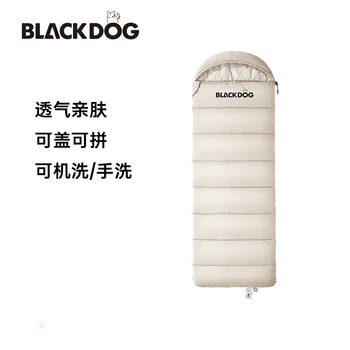 Naturehike-Спальный мешок Blackdog Spring Summ на левой И правой молниях Можно Соединить В Два Удобных спальных мешка 10 C Изображение
