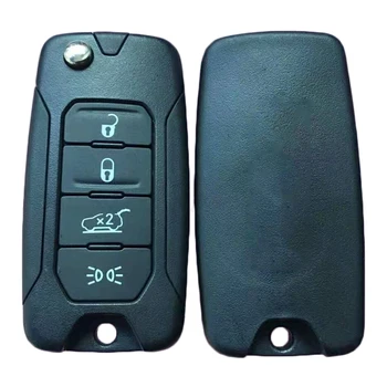 TXK023044 FCC ID RX2RKEL9 Для Jeep Renegade Smart Remote Key Fob 4 Кнопки 433 МГц HITAG AES Только Печатная Плата OEM Изображение