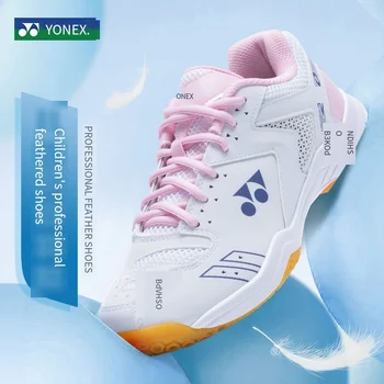 Yonex детская обувь для бадминтона теннисные туфли спортивные кроссовки для бега power cushion 2022 Изображение