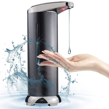 Автоматический дозатор мыла, Бесконтактный контейнер для жидкости с датчиком движения Изображение
