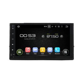 Автомобильный DVD-плеер Android 5.1 с 9-дюймовым экраном, GPS-навигационная система, автомагнитола, аудио- и видеомагнитофон, стерео для Toyota Corolla 2017 Изображение