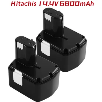 Аккумуляторная батарея для Hitachi EB1414S EB14B EB1412S 14,4 В EB14S DS14DL DV14DL CJ14DL DS14DVF3 Ni-Mh 6800 мАч Изображение