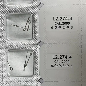 Аксессуар для часов механизм 2000 г. часовая игла L2.274.4 серебряная часовая игла игла с тремя иглами часы, минуты, секунды Изображение