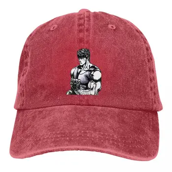 Бейсболка аниме Хокуто, мужские шляпы, женские защитные кепки с козырьком, бейсболки-мемы Изображение