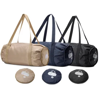 Большая вместительная складная спортивная сумка для сухой и влажной уборки, водонепроницаемая сумка для йоги, портативная дорожная спортивная сумка для мужчин и женщин Изображение