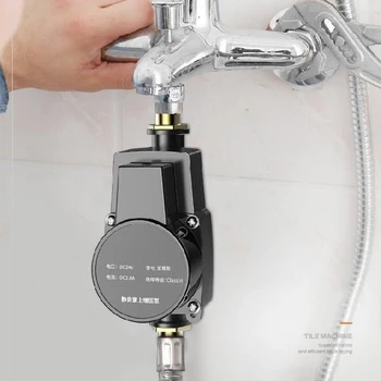 Бустерный насос, бытовой автоматический водонагреватель, бесшумный маленький водяной насос, водопроводная вода, бустерный насос высокого уровня для трубопровода Изображение