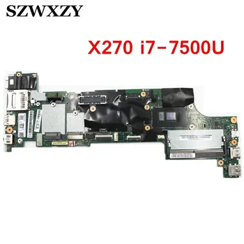 Восстановленная Материнская плата для ноутбука Lenovo X270 ThinkPad i7-7500U CPU DX270 NM-B061 01YR991 01HY504 01LW711 Изображение