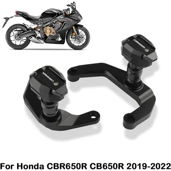 Для Honda CBR650R CB650R CBR650 R CB 650R 2019-2022 Защита Мотоцикла От Падения Рамка Слайдер Защита Обтекателя Аварийная Накладка Protecto Изображение