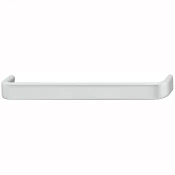 Заменена серебряная Мебельная ручка D-образной формы, анодированная ручка для выдвижных ящиков шкафа, ручка из алюминиевого сплава для фурнитуры HAFELE Изображение