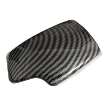 Защитная накладка крышки подлокотника центральной консоли из углеродного волокна для BMW F30 F32 F34 2013-2019 Изображение