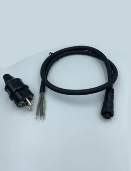 Кабель переменного тока SG 2 м, кабель питания переменного тока 3*1,5 мм, подходит для водонепроницаемого сетевого инвертора серии SG мощностью 300-700 Вт Изображение