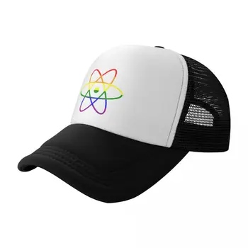 ЛГБТК + Атом - Месяц Гордости, Счастливой гордости!, Геи, Лесбиянки, Трансгендеры, Пансексуалы, Квир-Бейсболки, летние шляпы, Мужские и Женские Шляпы Изображение
