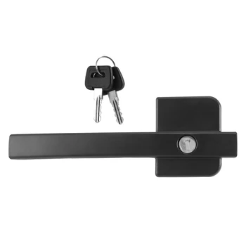 Левые наружные дверные ручки с ключом черного цвета, новые для DAF XF95/XF105 1305481L Изображение