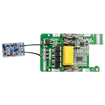 Литий-ионный аккумулятор BL1830 Плата защиты зарядки печатной платы BMS для электроинструментов Makita 18V BL1815 BL1860 LXT400 Изображение