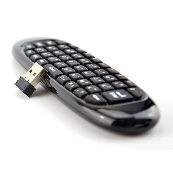 Мини-воздушная мышь Fly Air Keyboard Airmouse для 9.0 8.1 Android TV Box/ПК/TV Smart TV Mini 2.4G (C120) Изображение