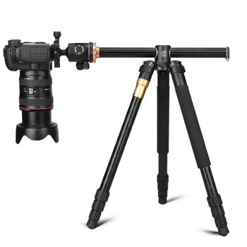 Многофункциональный штатив для камеры 61-дюймовый Портативный алюминиевый штатив Q999H для зеркальных камер Canon Nikon Sony DSLR Изображение