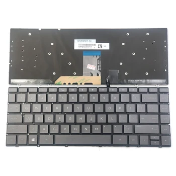 Новая клавиатура для ноутбука HP Spectre x360 15-BL012DX 15-BL062NR 15-BL075NR 15-BL108CA 15-BL112DX 15-BL152NR с подсветкой США Изображение