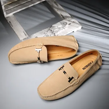 Новый Брендовый Дизайн, Мужские Лоферы-Пенни, Официальная Обувь Из Натуральной Кожи В Британском Стиле, Мужские Туфли На Плоской подошве, Повседневная Обувь Для Вождения, Sapatos Para Hombre Изображение