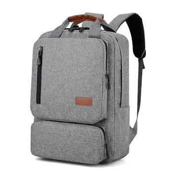 Новый мужской рюкзак, мужской деловой комплект из трех предметов, вместительная сумка для поездок на работу, мужская и женская компьютерная сумка, студенческая сумка Изображение