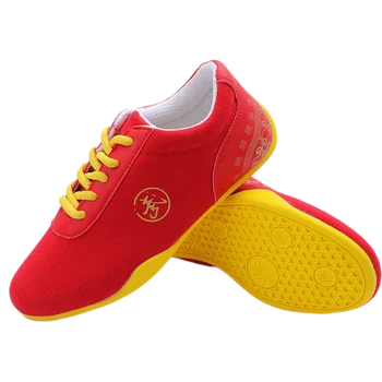 Обувь для ушу для детей, обувь для боевых искусств кунг-фу Тайцзи Тай Джи Винчунь, обувь детского размера Изображение
