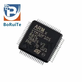 Оригинальный аутентичный чип микроконтроллера SMD STM 32F105RBT 6STM 32F105RBLQFP-64. Изображение