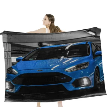 Пледы Focus RS, Тафтинговое одеяло для путешествий, Предметы первой необходимости в общежитии, Роскошное Утепленное одеяло Изображение