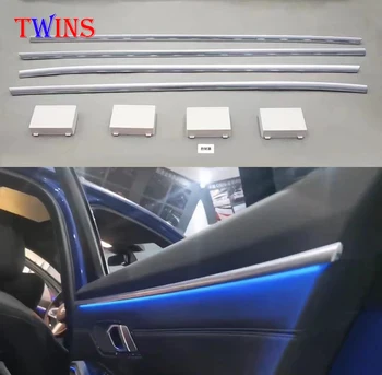 Светодиодный Рассеянный Свет Для BMW new 3 Series G20 G28 2019-2021 крышка динамика Звуковой Сигнал Двери Внутренняя Атмосфера Лампы с подсветкой Полосы Изображение