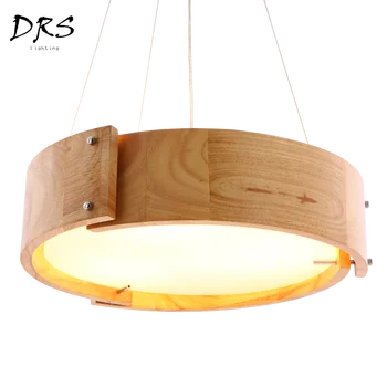Современная люстра для гостиной, потолочный светильник, Подвесной потолочный светильник, персонализированный подвесной светильник из массива дерева, освещение Lampadario Moderno Изображение