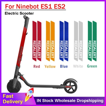 Универсальная Светоотражающая наклейка для электроскутера Segway Ninebot ES1/ES2, наклейки для ночной езды, Светоотражающие наклейки, Аксессуары Изображение