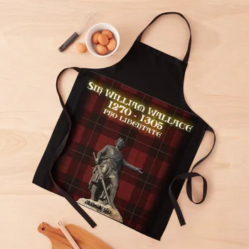 Фартук для кухни в шотландском стиле от Caledonian, Новинка 2022 года, кухонные принадлежности, товары для дома, Длинный фартук Изображение