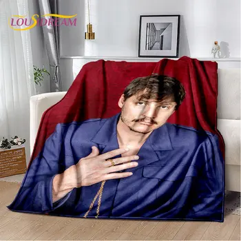 Хосе Педро Балмаседа Паскаль с 3D-принтом фото Мягкое плюшевое одеяло, фланелевое одеяло, плед для гостиной, спальни, кровати, дивана Изображение