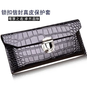 Чехол-бумажник из натуральной кожи, чехол для Huawei Mate X3, чехол-сумка для Huawei Mate X5, чехол Изображение